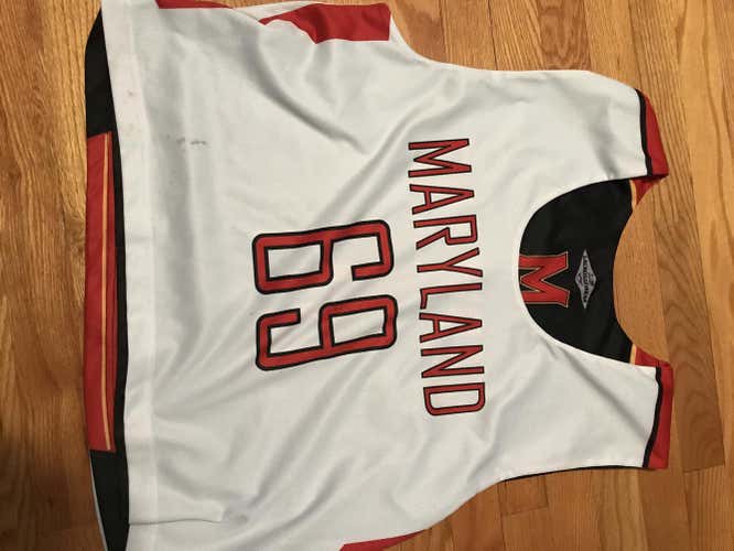 Maryland lacrosse club jersey used by there goalie #69