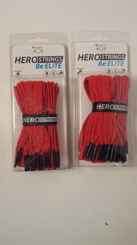 2 Packs of red Hero Strings