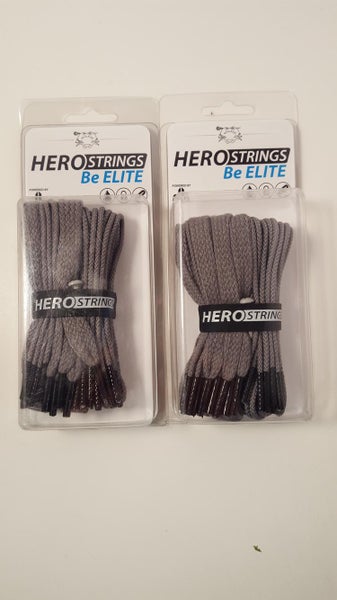 2 packs of grey Hero Strings