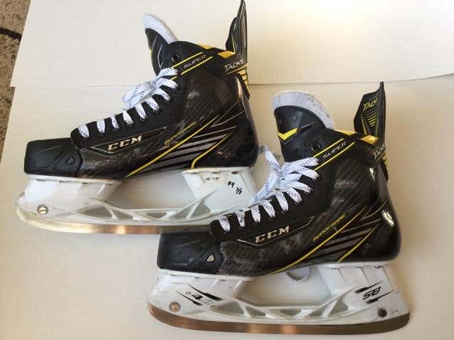 WHL Pro Stock CCM Super Tacks Player Skates - Size 9.5DA