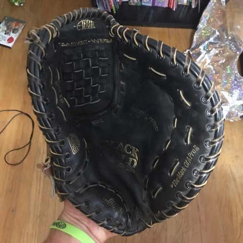Older Rawlings Black Gold First base mitt