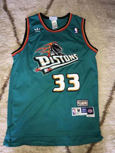Grant Hill Hardwood Classic Pistons Jersey (Adult Medium)