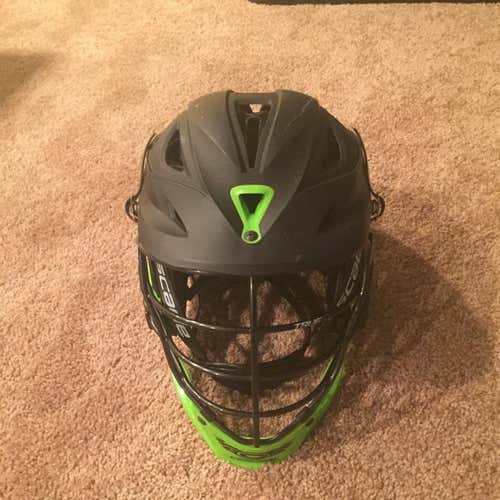 Matte Black And Neon Green Cascade R