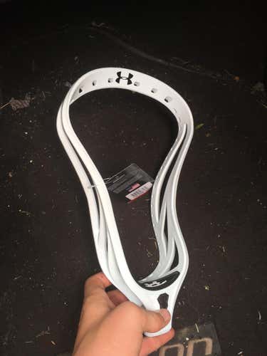 Brand New White Under Armour Command Low Head
