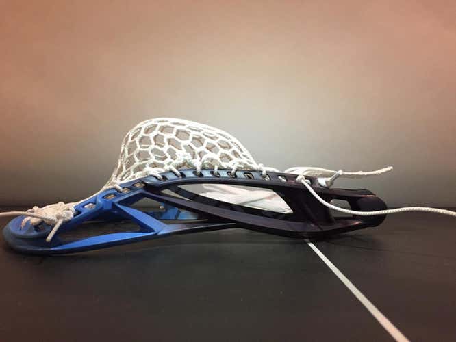 Nike Lakota U dyed with blue and purple