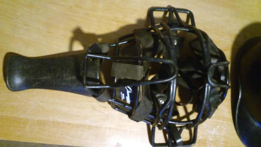 Catcher Two-Piece Mask and Skull Cap