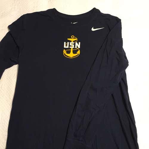 USNA Anchor Logo Long Sleeve