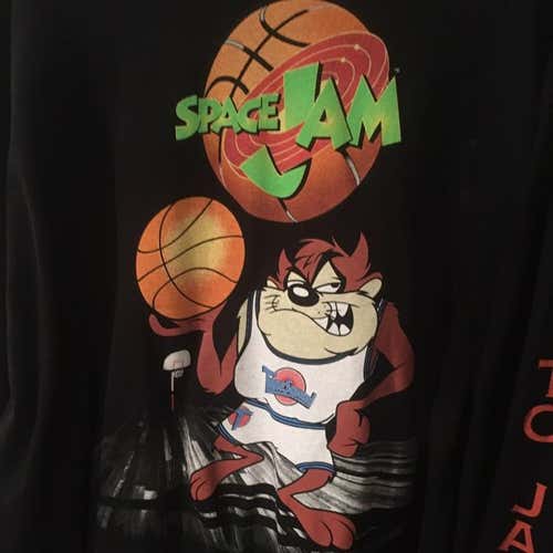 Space Jam " Get Ready To Jam " Long Sleeve. Size large