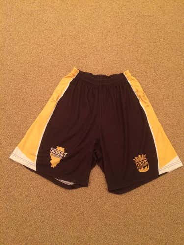 Yellow True Lacrosse Shorts