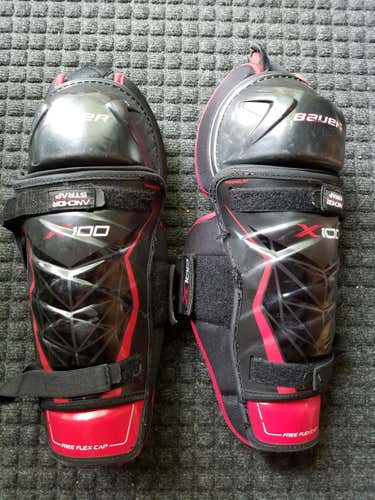 Bauer Vapor x100 Shin Guards 14"