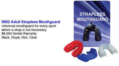 ProGuard Strapless Mouthguard Adult Various Colors