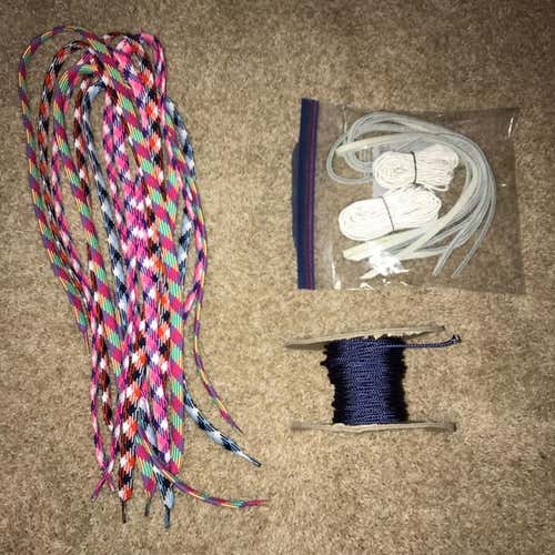 Leather Stringing Kit With Sidewall And Multi-color Shooters