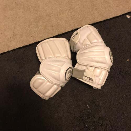 White M3 Arm Pads