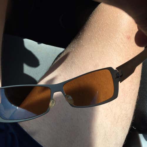 Oakley Spike Titanium Iridium Sunglasses RARE