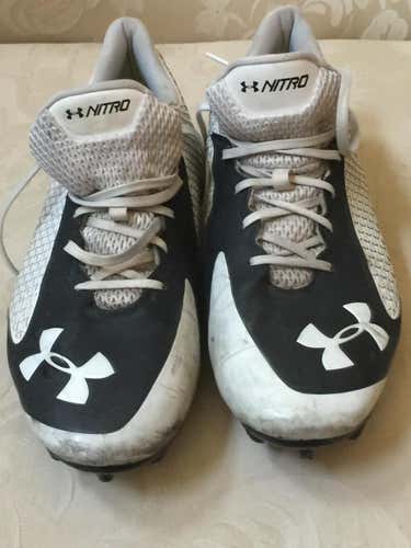 Under Armour Nitro  Clutchfit low cut lax cleats! GREAT Condition. Worn 1 season