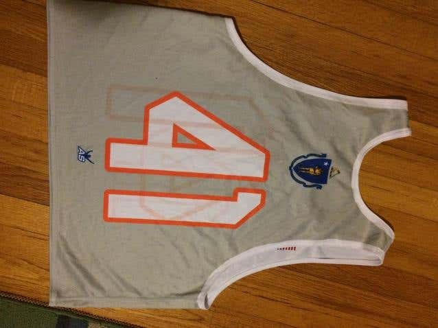 Fighting Clams Crossover Pinnie