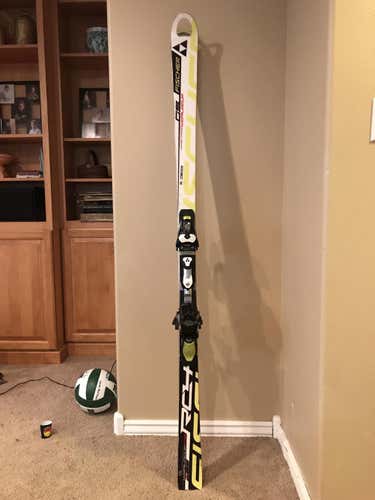 Fischer 175cm GS Race Skis with rc4 Bindings