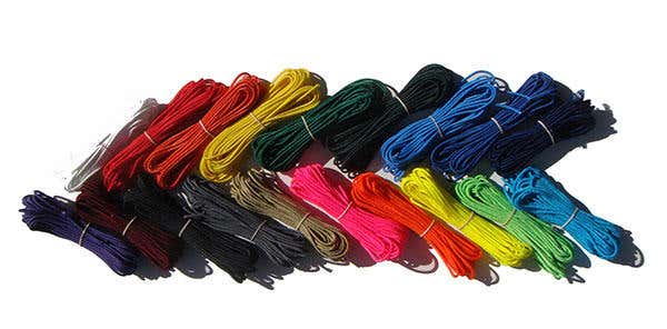 10 YARDS OF WHITE SIDEWALL, WILL STRING ATLEAST 5 HEADS