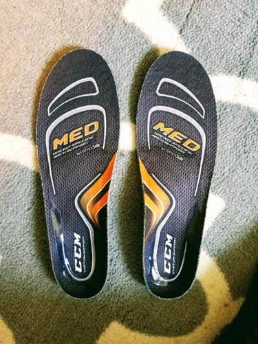 CCM Senior Custom Support Insoles - Medium size - Medium arch support