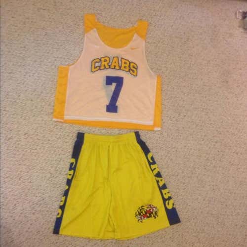 2017 NIKE Crabs Lacrosse Shorts And Jersey