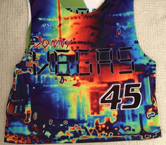 Jonny Vegas #45 Custom Reversible Jersey Size Large