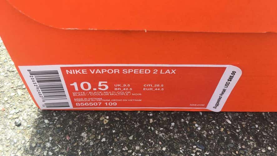 Brand New Unused Nike Vapor Speed 2 Lacrosse Cleats
