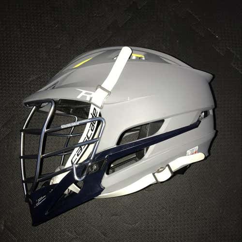 Matte Grey R W/ Chrome Facemask