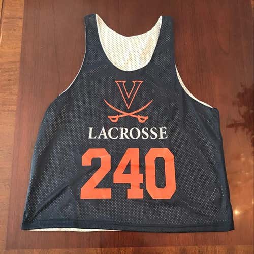 Official University Of Virginia (UVA) Reversible Practice Pinnie (Blue/White)