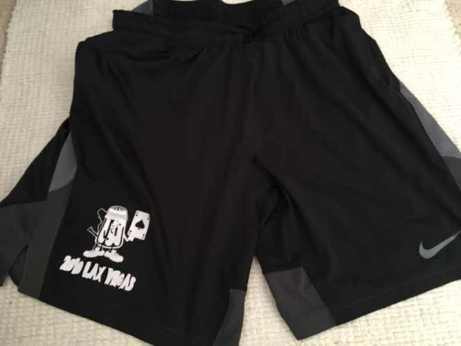 Salt Shakerz Black Nike Dry-Fit Lacrosse shorts. Size: XL, Pockets:Yes. Condition: great.