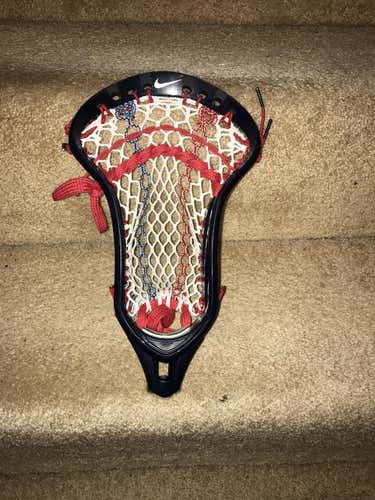 LN USA Themed Navy Blue Nike CEO strung with LE USA HeroMesh