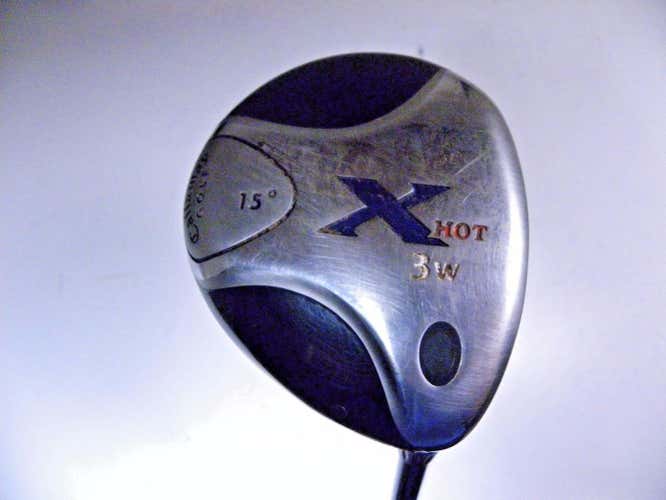 Callaway X Hot 15* 3 Fairway Wood - Right Hand - Stiff Flex