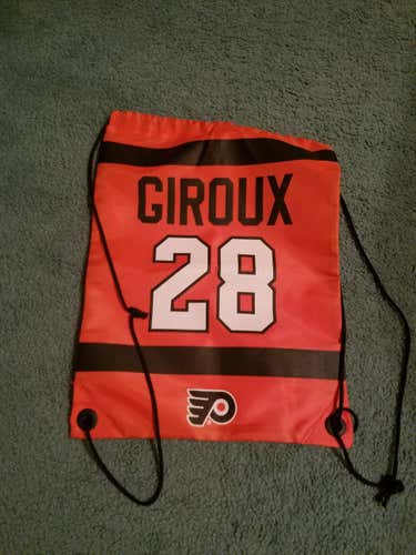 Philadelphia Flyers Claude Giroux drawstring bag
