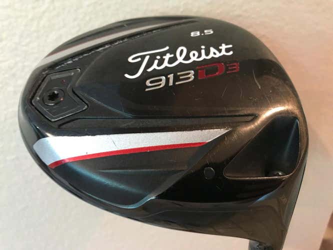 Titleist 913D3 8.5* Driver w/ Aldila Tour 65 Stiff Flex shaft