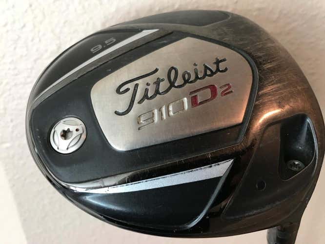 Titleist 910D2 9.5* Driver w/ Diamana Kai'Li 65 Stiff Flex shaft
