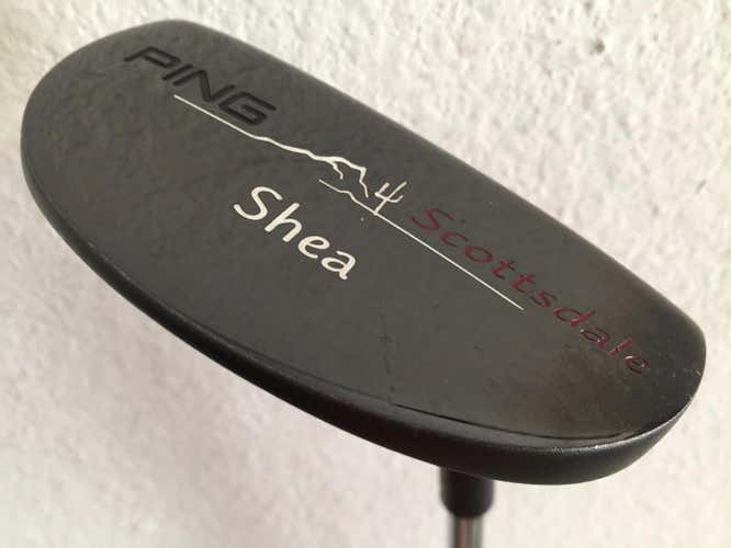 Ping Scottsdale Shea 35-inch putter w/ black and white Super Stroke grip
