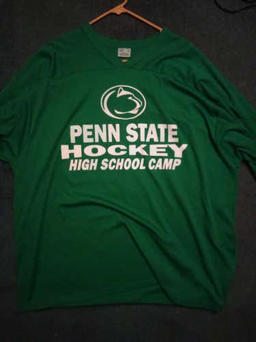 CCM Penn State Hockey High School Camp Practice Jersey (Green #8)