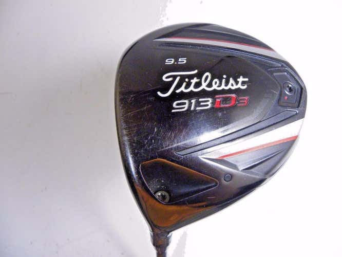 Titleist 913D3 9.5* Driver - Left Handed - Stiff Flex