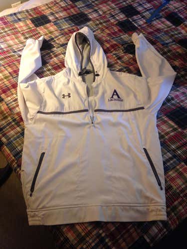 Amherst College Under Armour Waterproof QZ w/ Hood