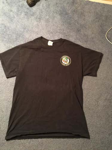 Black Breakers Surf Shop Cotton Shirt Size Adult Medium