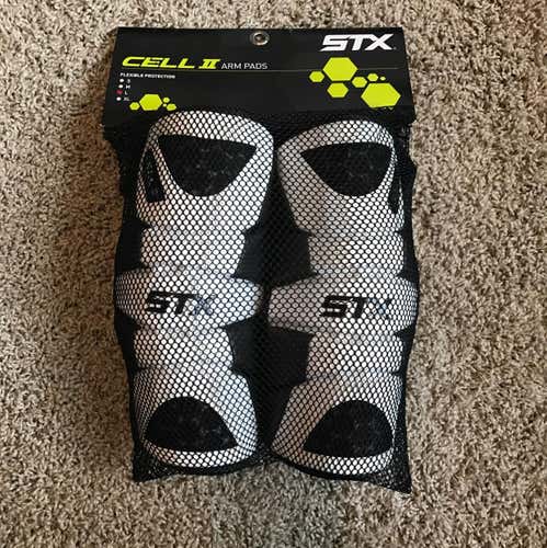 White/Black STX Cell II Arm Pads