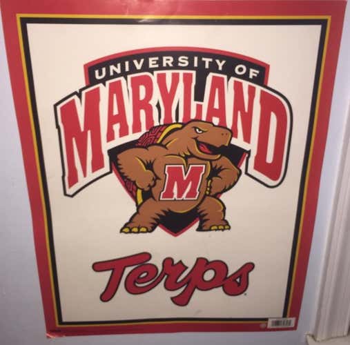 Maryland Terps Poster 16" By 20"