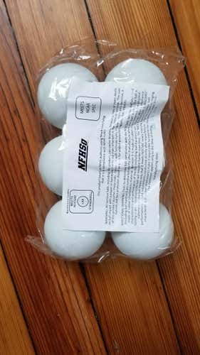 6 pack of lacrosse balls, new never opened NCAA official