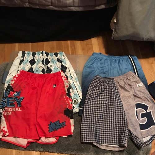 Lacrosse Shorts (UNC,Georgetown,Flow Society,)