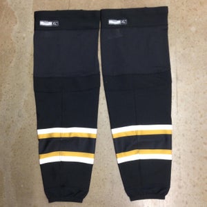 Reebok Edge Pro Stock Hockey Socks Dallas Stars Black, Gold