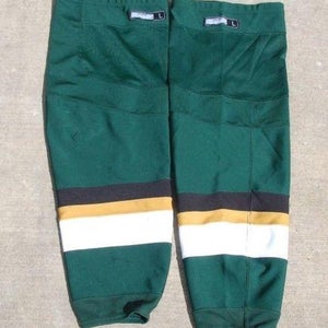 CCM / Reebok Edge Pro Stock Hockey Socks Texas Stars XL+ Green GOALIE 2501