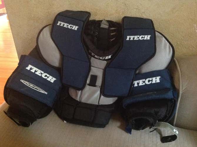 ITECH Goalie Chest Protector Junior Small