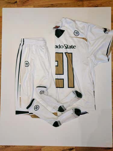 CSU Mens Lacrosse Away Jersey Kit 1