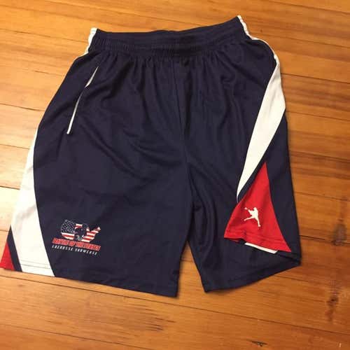 Mens Battle of the States Lacrosse Unlimited Shorts sz Large