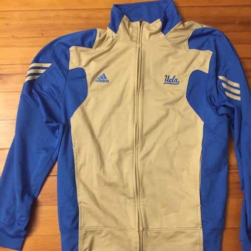 Mens Adidas UCLA Full Zip Sweater Sz Large