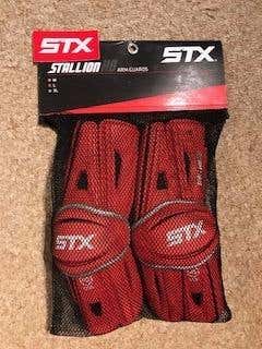 NEW! STX Stallion HD Lacrosse Arm Guards (large)